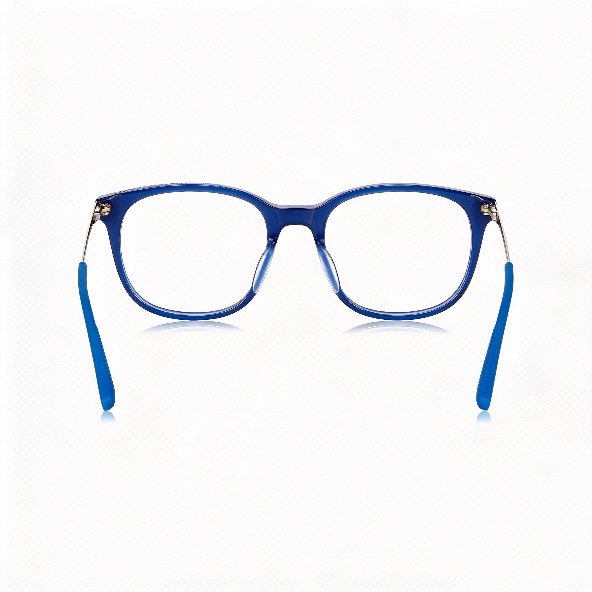 Under Armour UA 5026 Crystal Blue Square Unisex Eyeglasses, 51mm, Photo 3