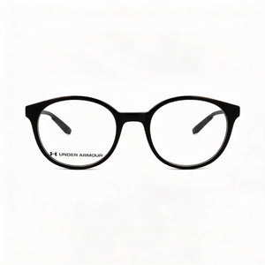 Under Armour UA 5027 Round Eyeglasses Unisex — front view, Acetate