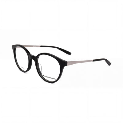 Under Armour UA 5027 Black Round Eyeglasses Unisex, Acetate frame