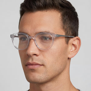 Under Armour UA 5027 Round Eyeglasses Unisex — interior view, Acetate frame detail