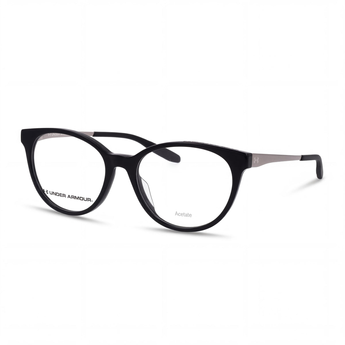 Under Armour UA 5028 Black Oval Eyeglasses for Women, Acetate 52mm, Photo 1