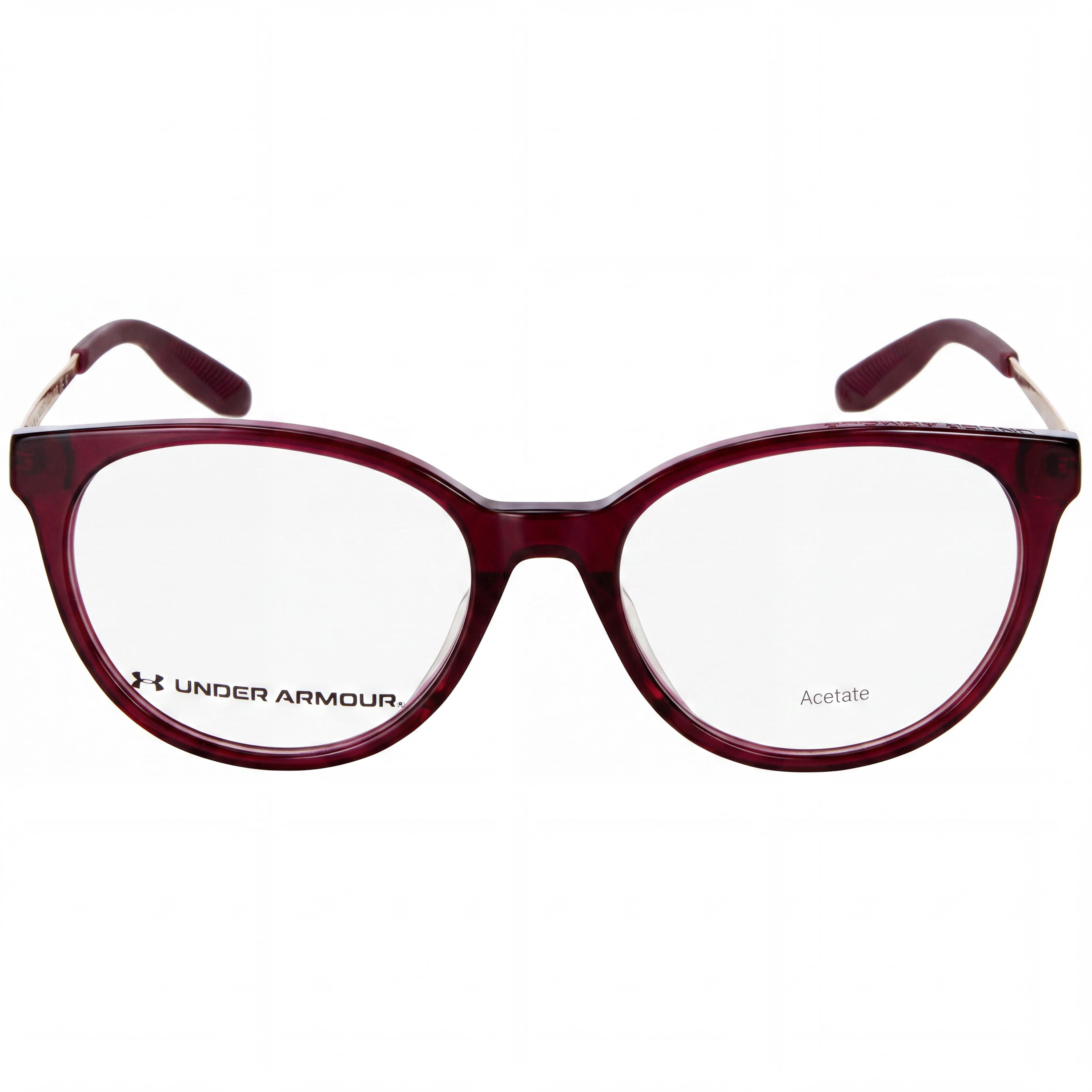 Gafas rectangulares Under Armour UA 5028 Crystal Red para mujer, 42 mm, Photo 2