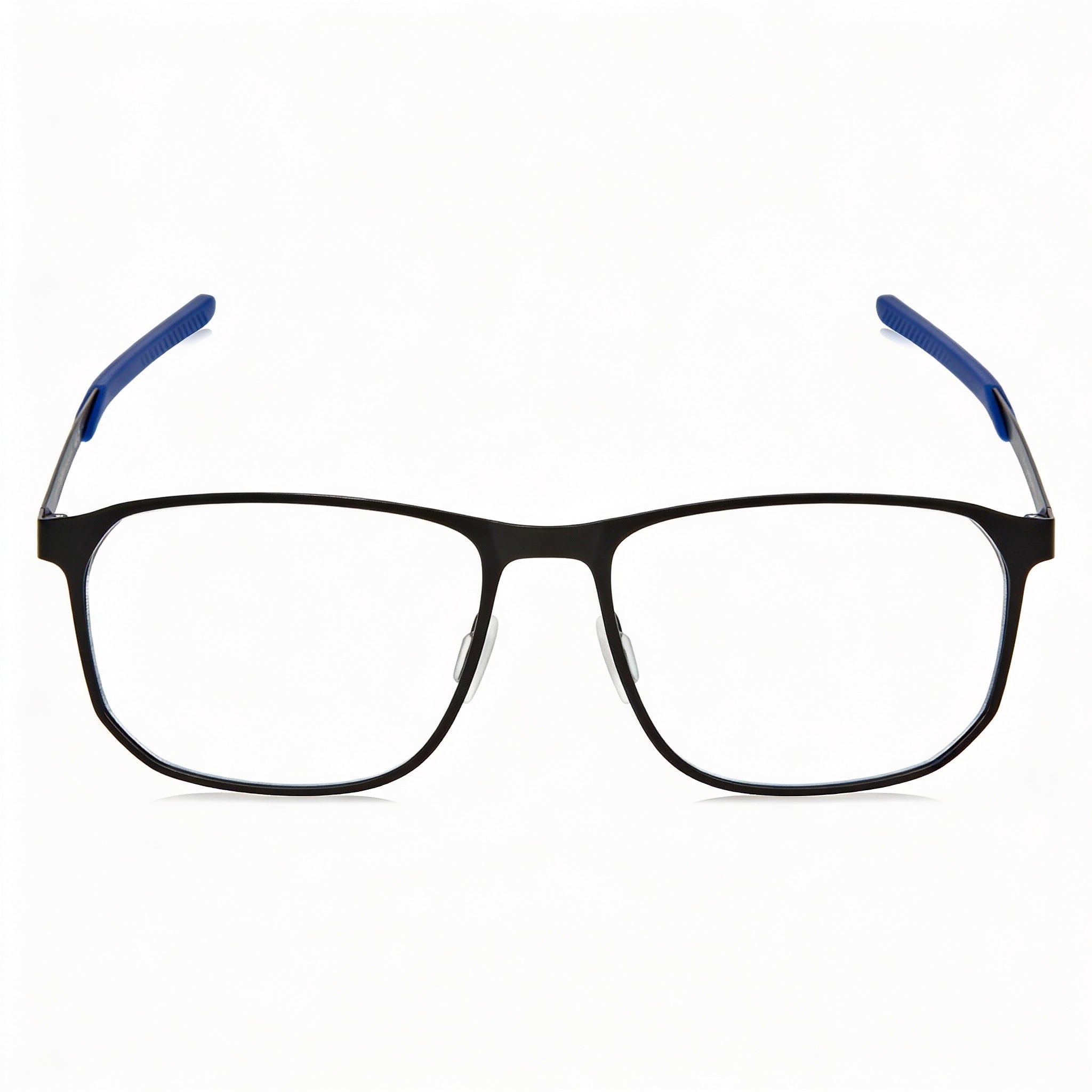 Under Armour UA 5029/G Black Blue Rectangle Eyeglasses for Men, 56mm, Photo 2