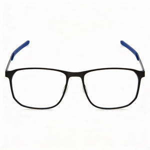 Under Armour UA 5029/G Rectangle Eyeglasses for Men — front view, Alloy Steel