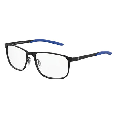 Under Armour UA 5029/G Black Rectangle Eyeglasses for Men, Alloy Steel frame