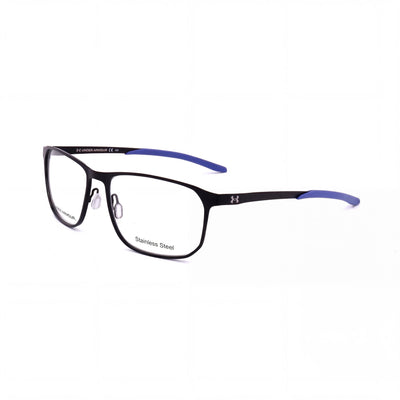 Under Armour UA 5029/G Black Rectangle Eyeglasses Unisex, Alloy Steel frame