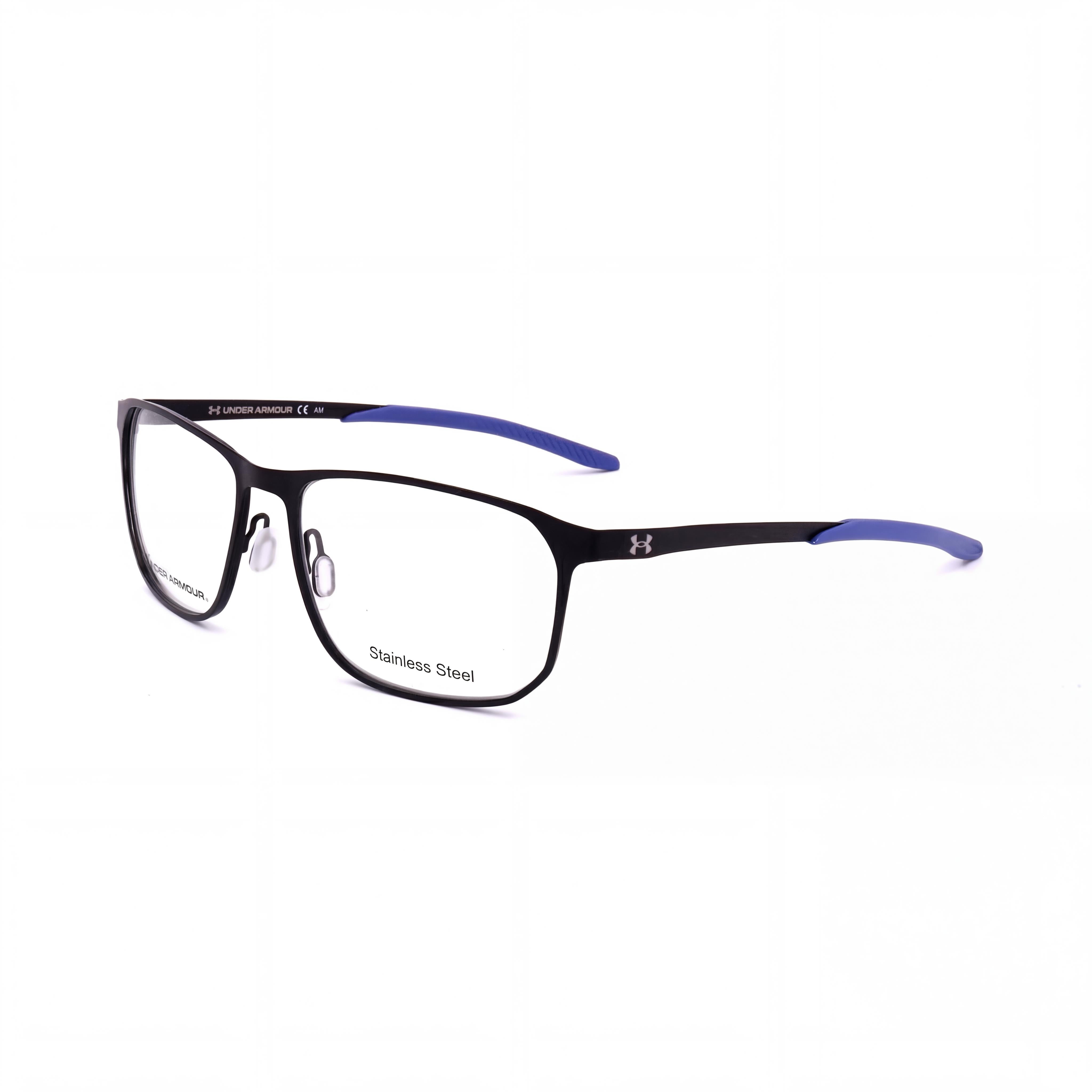 Gafas rectangulares Under Armour UA 5029/G negras y azules unisex, Photo 1