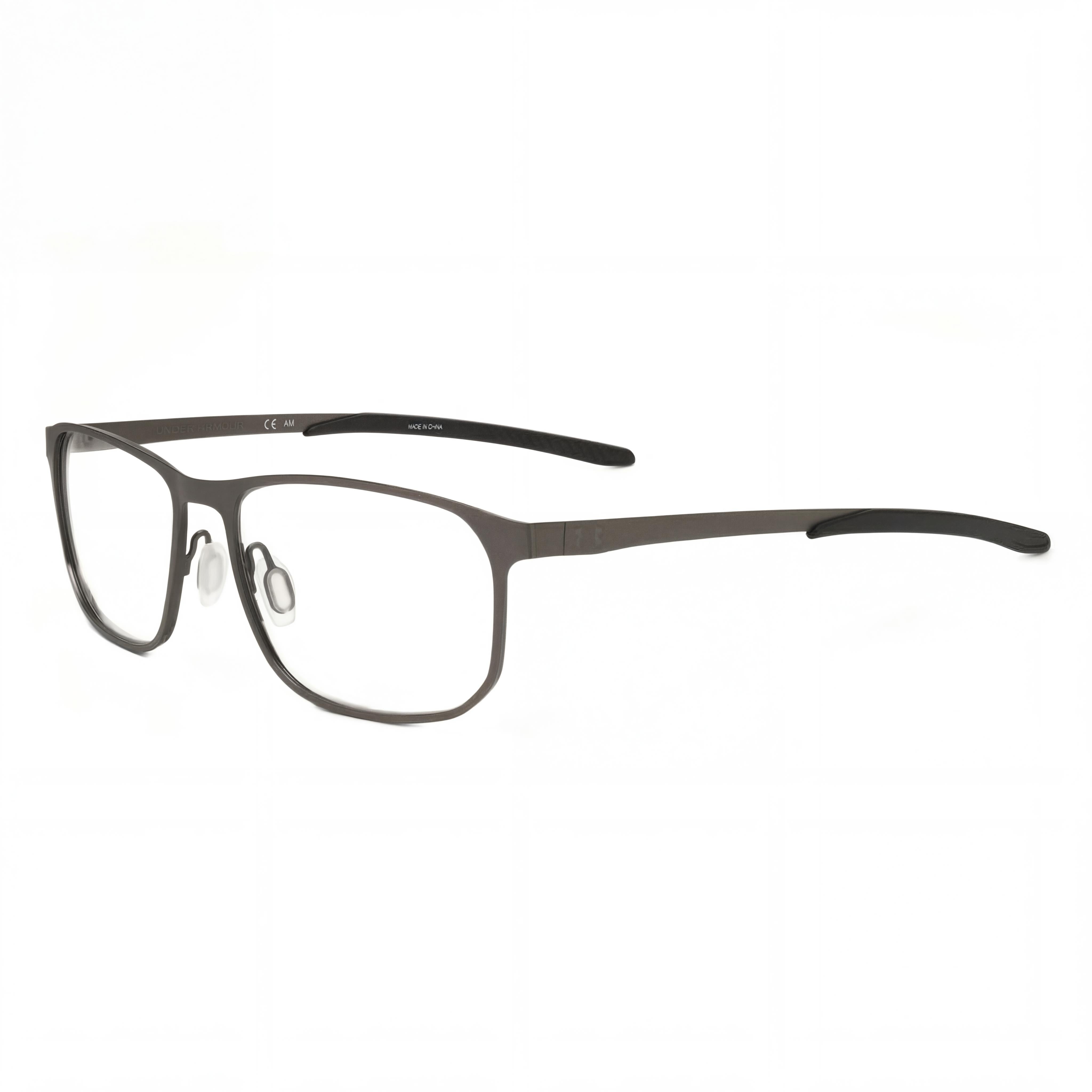 Under Armour UA 5029/G Ruthenium Rectangle Eyeglasses Unisex, 56mm, Photo 1