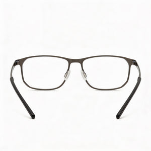 Under Armour UA 5029/G Rectangle Eyeglasses Unisex — side view, Gray temples