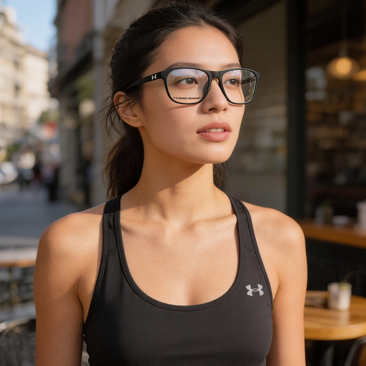 Under Armour UA 5030 Matte Black Rectangle Eyeglasses Unisex, Photo 5