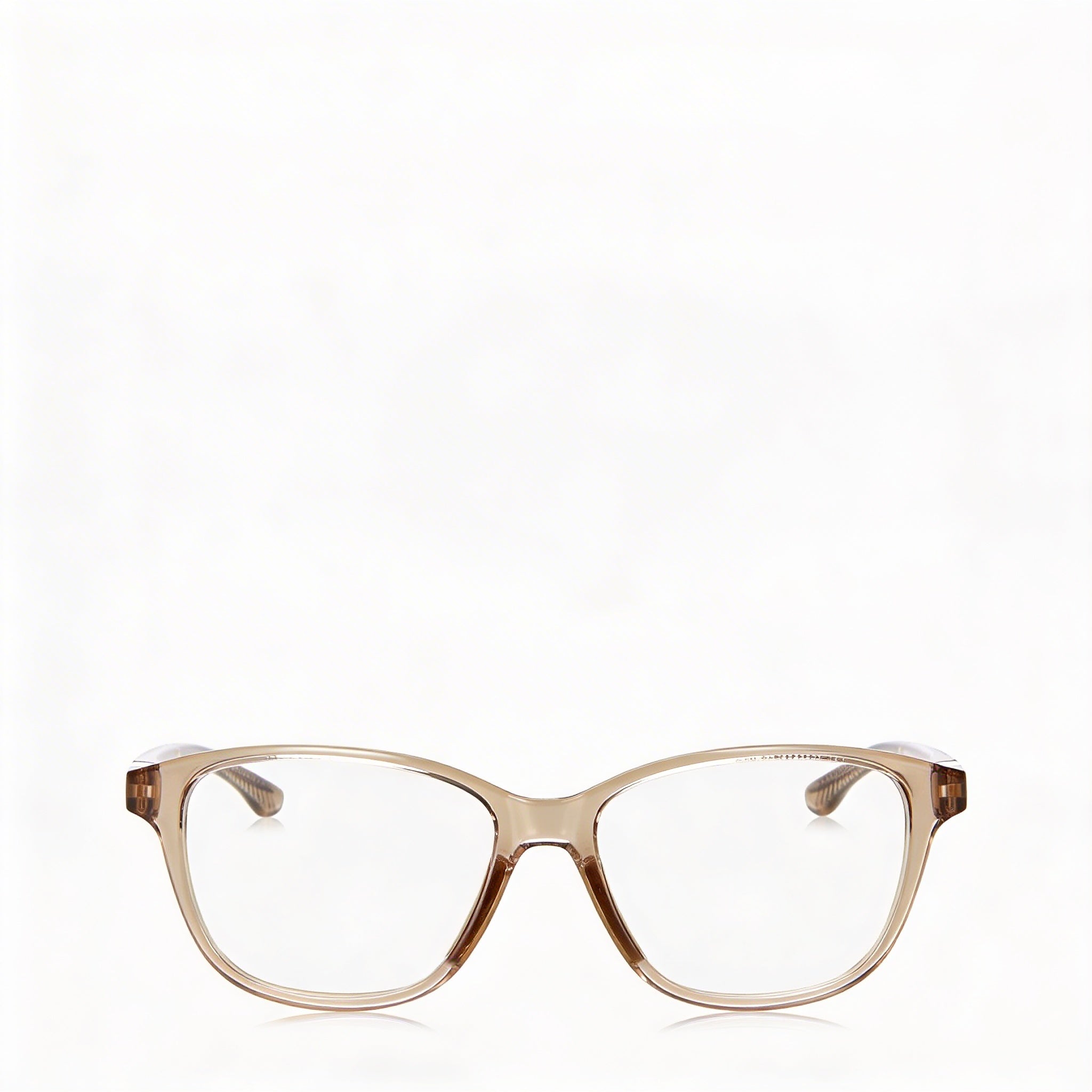 Gafas de mujer Under Armour UA 5031 de montura rectangular beige, 53 mm, Photo 2