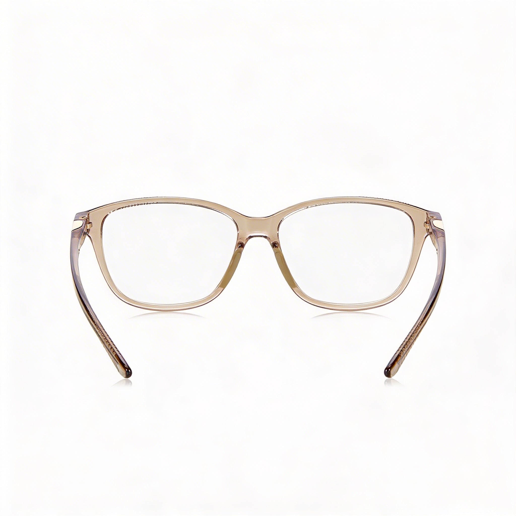 Gafas de mujer Under Armour UA 5031 de montura rectangular beige, 53 mm, Photo 3