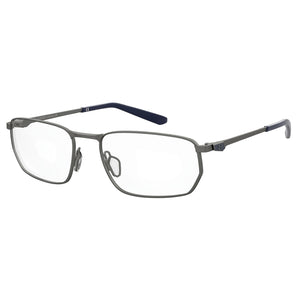 Under Armour UA 5046/G Gray Rectangle Eyeglasses for Men, Alloy Steel frame