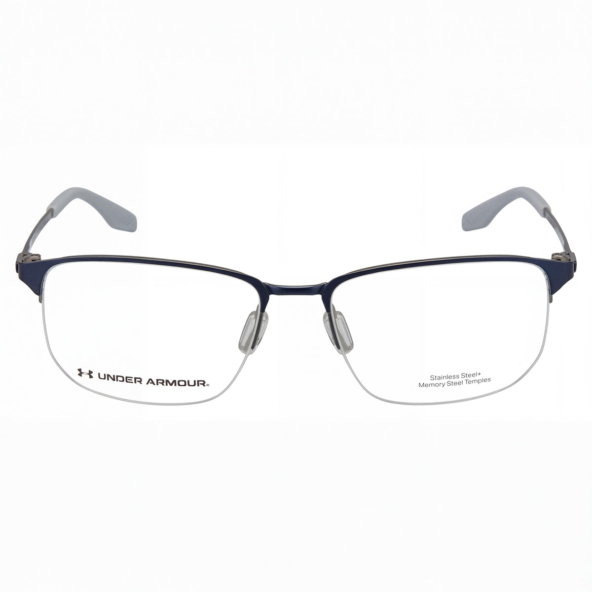 Under Armour Ua 5047/g Blue Rectangle Eyeglasses Unisex, 54mm, Photo 2