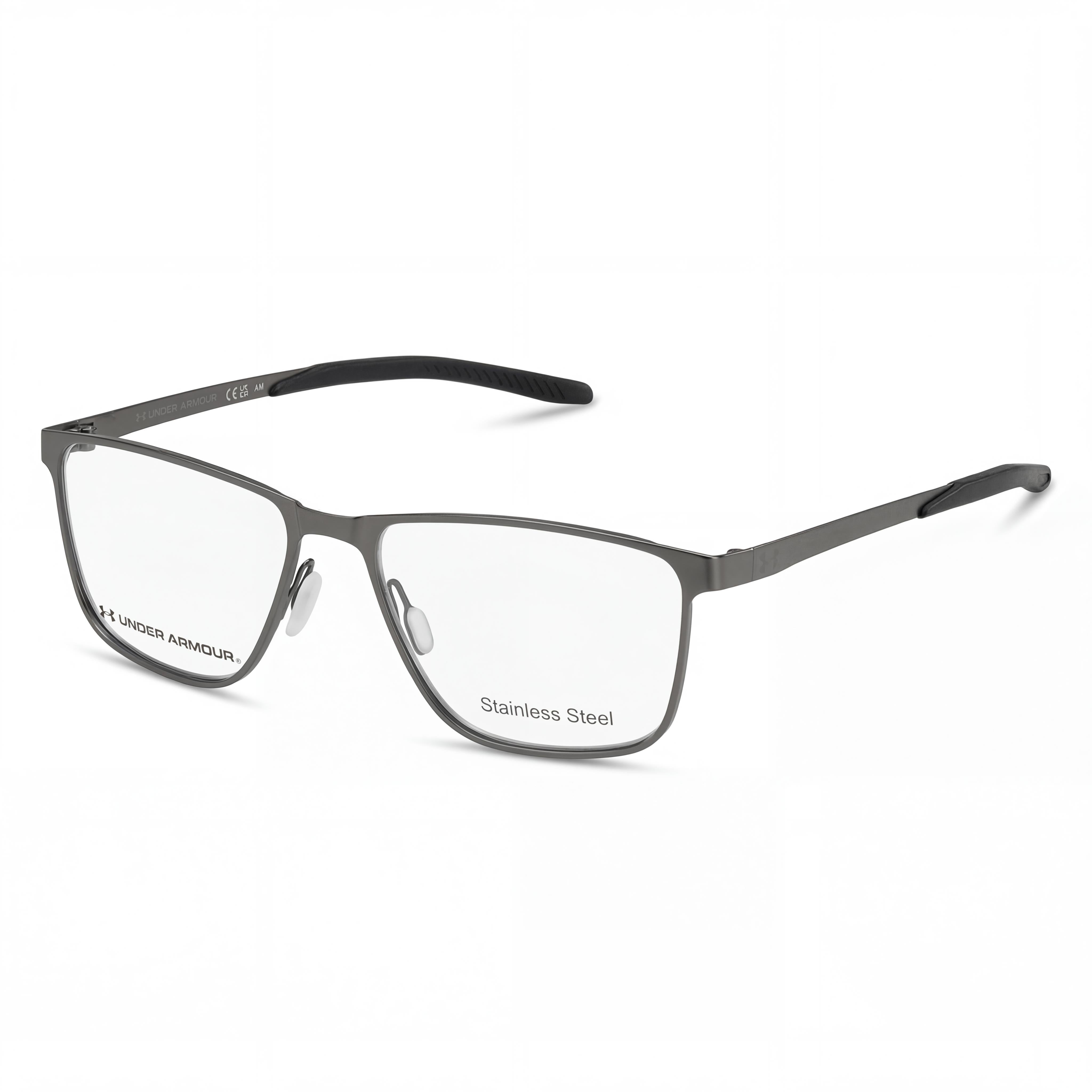 Under Armour UA 5052/G Black Rectangle Eyeglasses for Men, 54mm, Photo 1