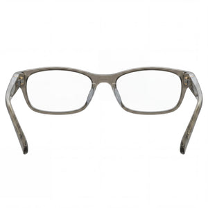 Under Armour UA 5066 Rectangle Eyeglasses Women — side view, Crystal Khaki ECO CO-POLYESTER temples