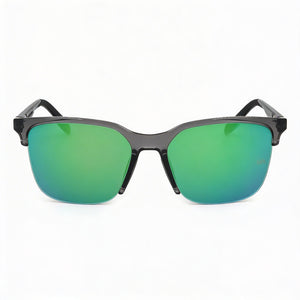 Under Armour Ua Phenom Rectangle Sunglasses for Men — front view, Plastic frame