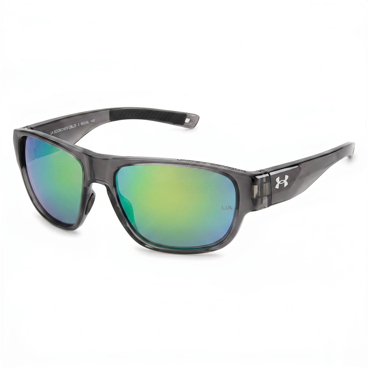 Under Armour UA SCORCHER Grey Cry Shield Sunglasses Unisex, 60mm, Photo 1