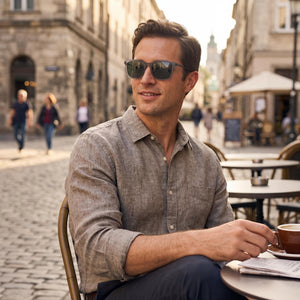 Under Armour UA YARD DUAL Gray Sunglasses Men — lifestyle wear, travel and outdoor activities