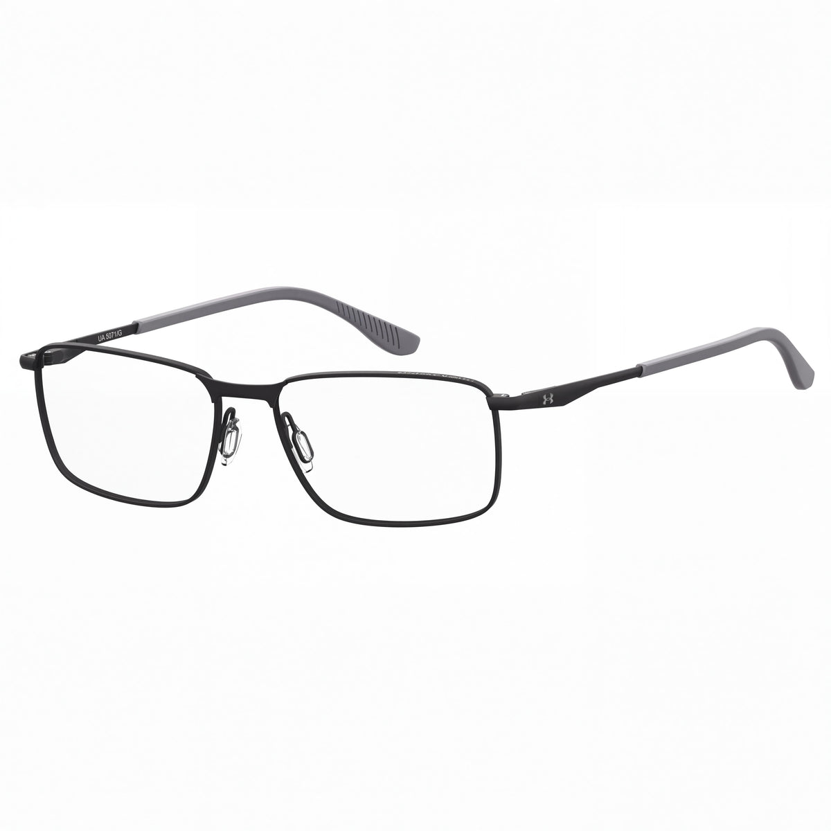 Under Armour UA5071 Lentes de sol clásicos para mujer, armazón de acero inoxidable negro mate, lentes de 57 mm, Photo 1