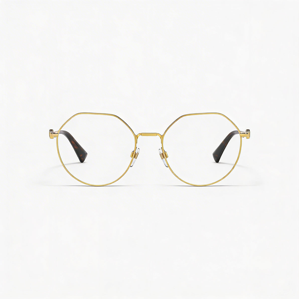 Valentino VA1021 Gold Round Eyeglasses for Women, Composite 52mm, Photo 2