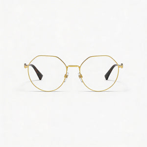 Valentino VA1021 Round Eyeglasses for Women — front view, composite