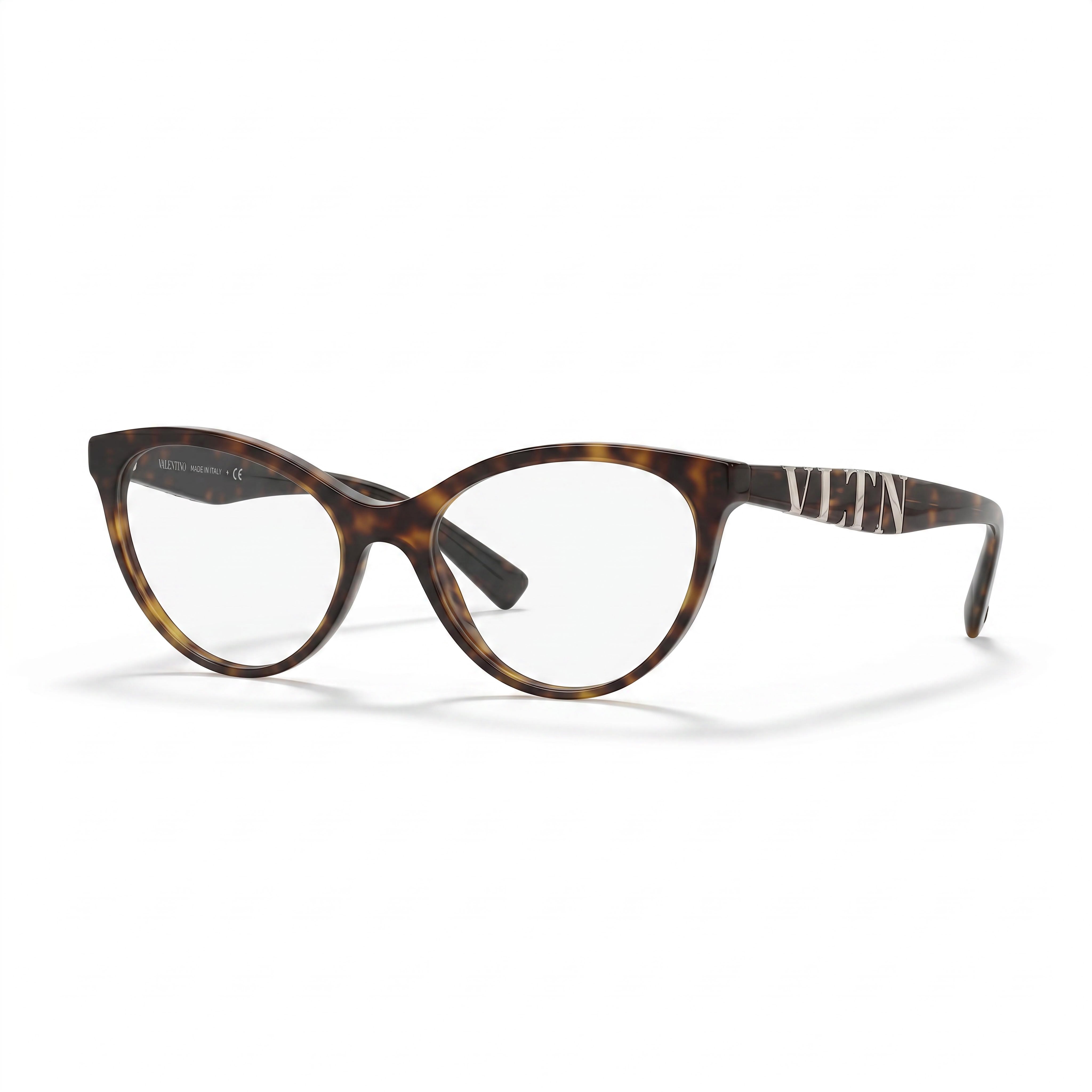 Valentino VA3013 Havana Cat Eye Unisex Eyeglasses, Photo 1
