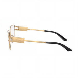 Versace 0VE1301100255 Rectangle Eyeglasses for Women — front view, Metal