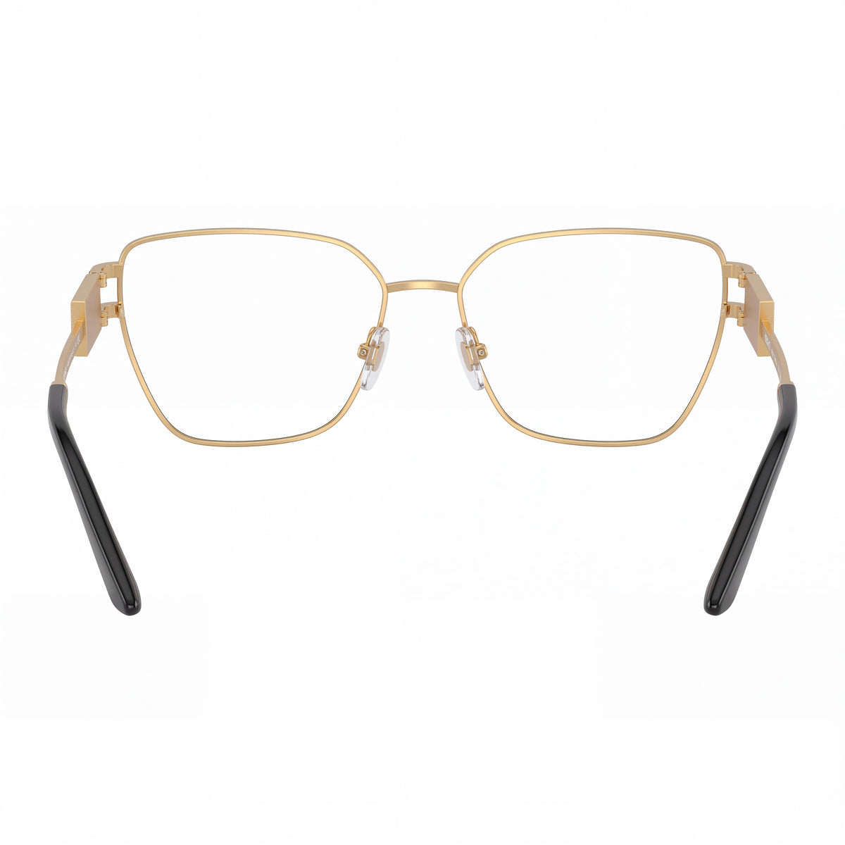 Versace 0VE1301100255 Gold Rectangle Eyeglasses for Women, Photo 3