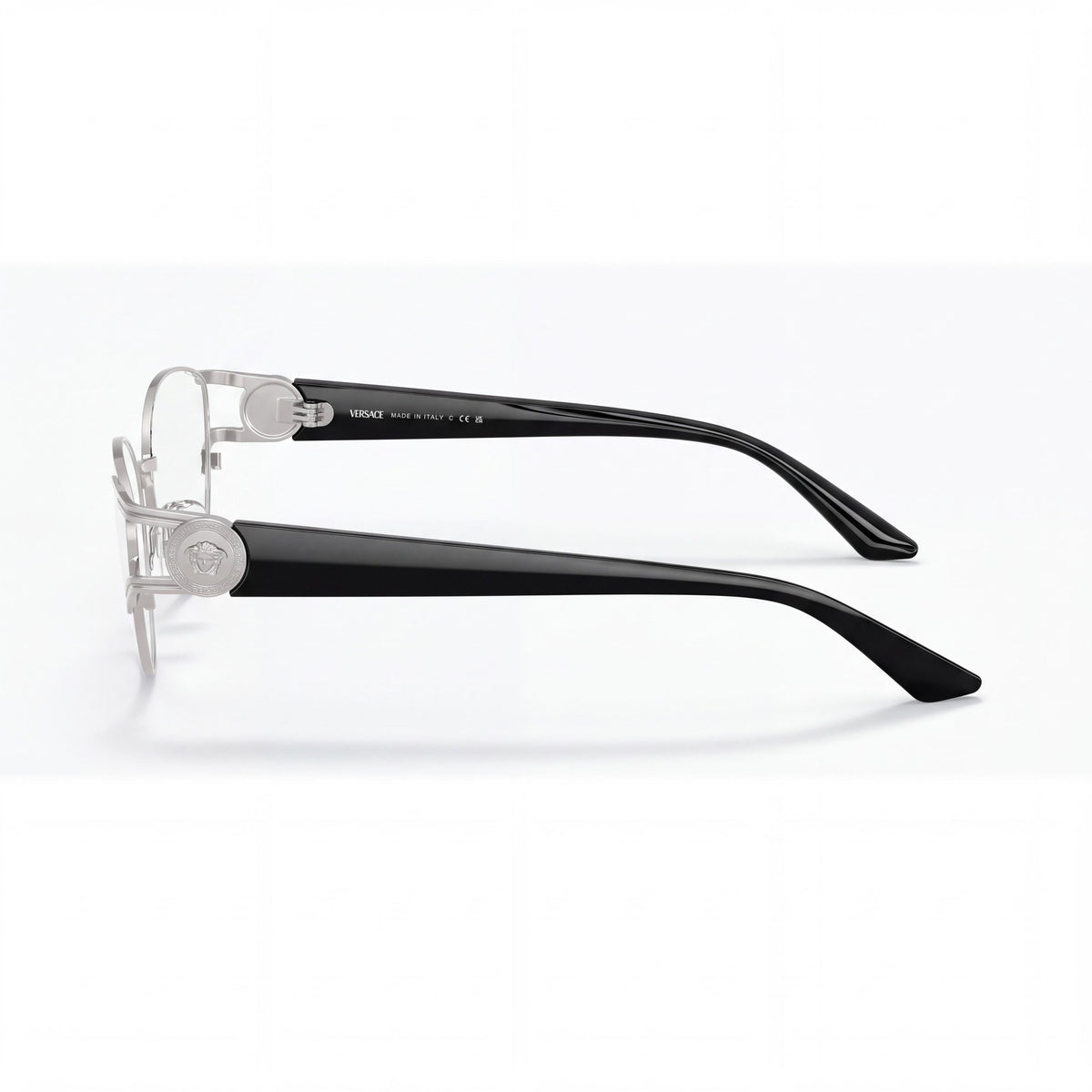 Versace 0VE1309 Silver Cat Eye Eyeglasses for Women, 54mm, Photo 3