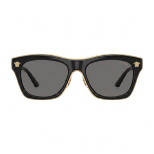 Versace 0VE2272 Rectangle Sunglasses Unisex — front view, Plastic frame