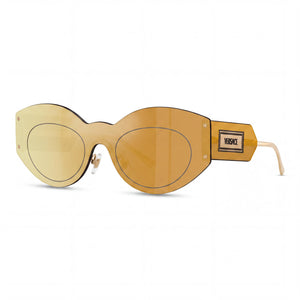 Versace 0VE2276 Gold Oval Sunglasses Unisex