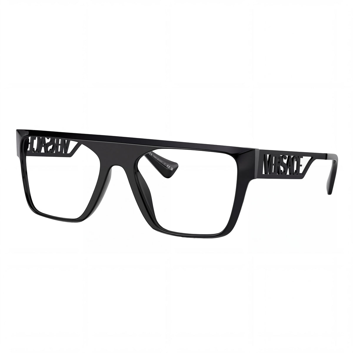 Gafas graduadas Versace 0VE3326U 5380 unisex con montura de plástico multicolor moderna y lentes de demostración de 53 mm, Photo 1