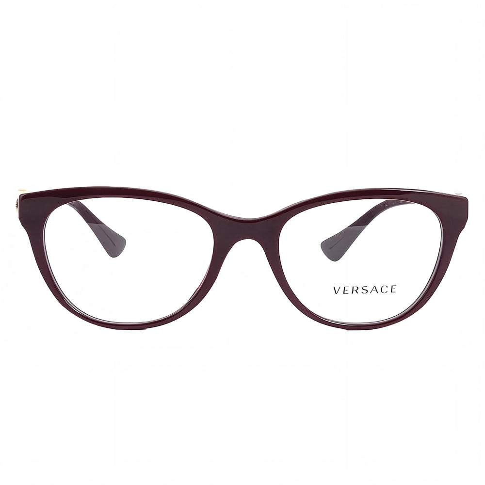 Versace 0VE3330 5386 Cat Eye Eyeglasses for Women — front view, Plastic