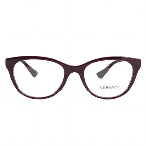 Versace 0VE3330 5386 Cat Eye Eyeglasses for Women — front view, Plastic