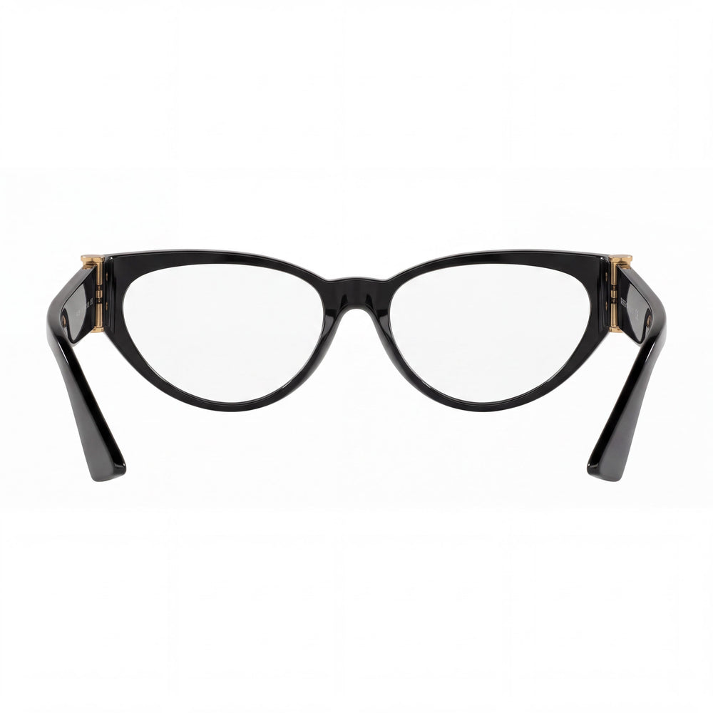 Versace 0VE3366 Rectangle Eyeglasses for Unisex — front view, Acetate