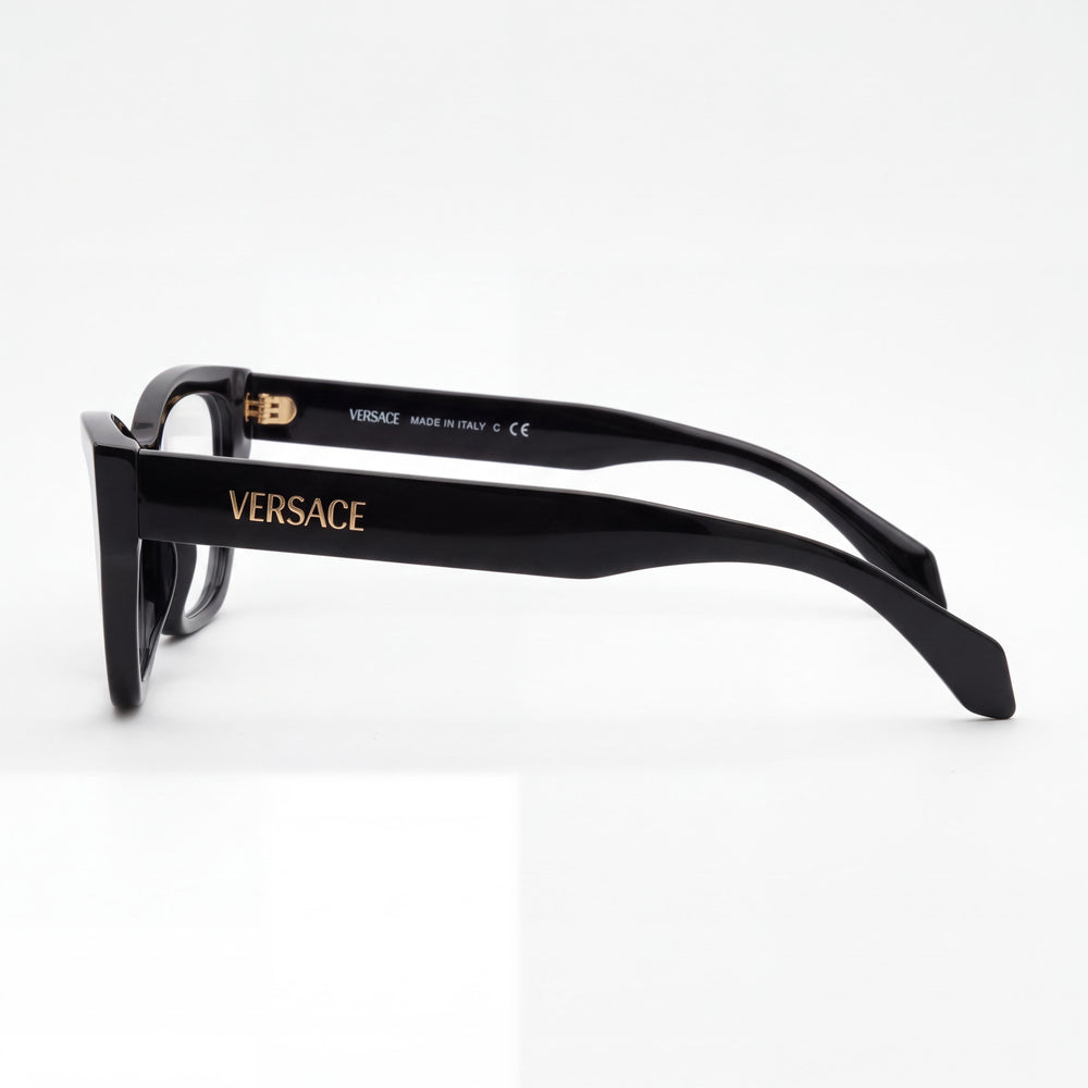 Versace 0VE3373U Cat Eye Eyeglasses for Women — front view, Acetate