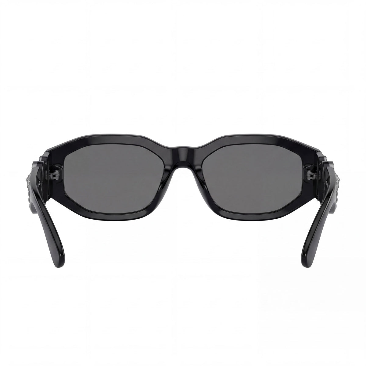 Versace 0ve4361 53 539887 Unisex Multicolor Plástico Contemporáneo Forma Irregular Gris Protección UV 53-18-140, Photo 2