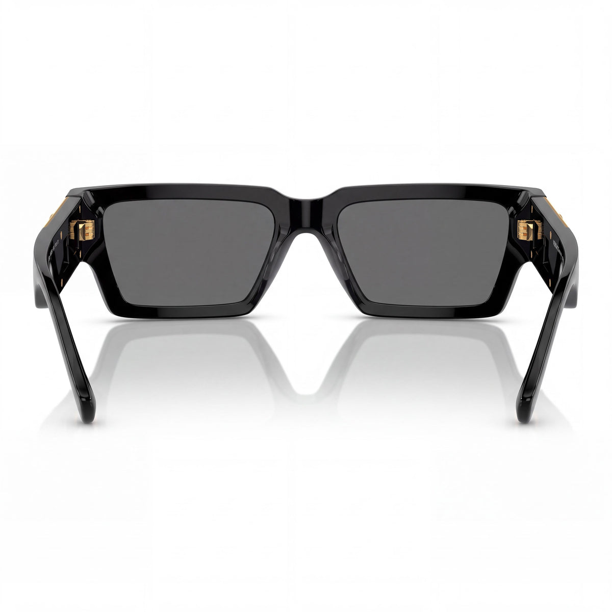 Versace 0VE4459 Unisex montura rectangular multicolor con lentes grises no polarizadas con protección UV de 54 mm, Photo 3