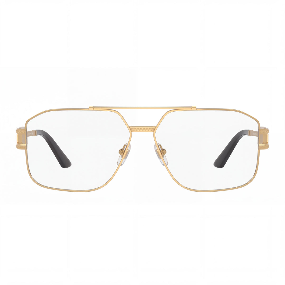 Versace 1302 Gold Aviator Eyeglasses Unisex, 57mm, Photo 2