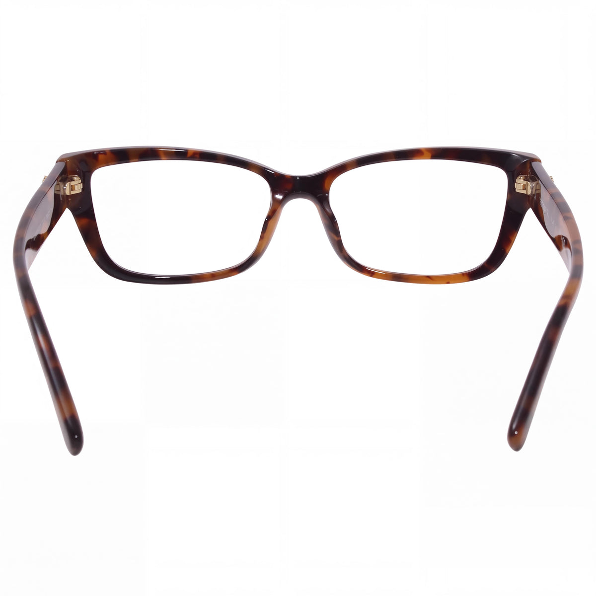 Versace 3284-B Dark Havana Rectangular Eyeglasses for Women, Photo 3