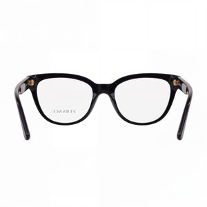 Versace 3315 Cat Eye Eyeglasses for Women — front view, Plastic