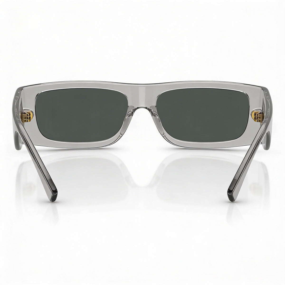 Gafas Versace Classic rectangulares en gris oscuro unisex, Photo 3
