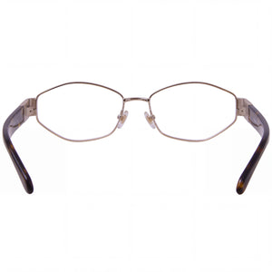 Versace Classic Oval Eyeglasses for Women — front view, Metal
