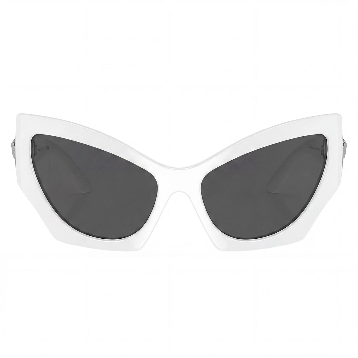 Gafas de sol Versace Classic Cat Eye blancas para mujer, 60 mm, Photo 2
