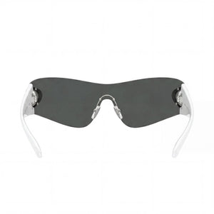 Versace Glam Modern Shield Sunglasses Unisex — interior view, Demo lens detail