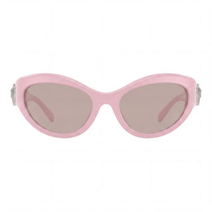 Versace Glam Shield Sunglasses for Women — front view, Acetate frame