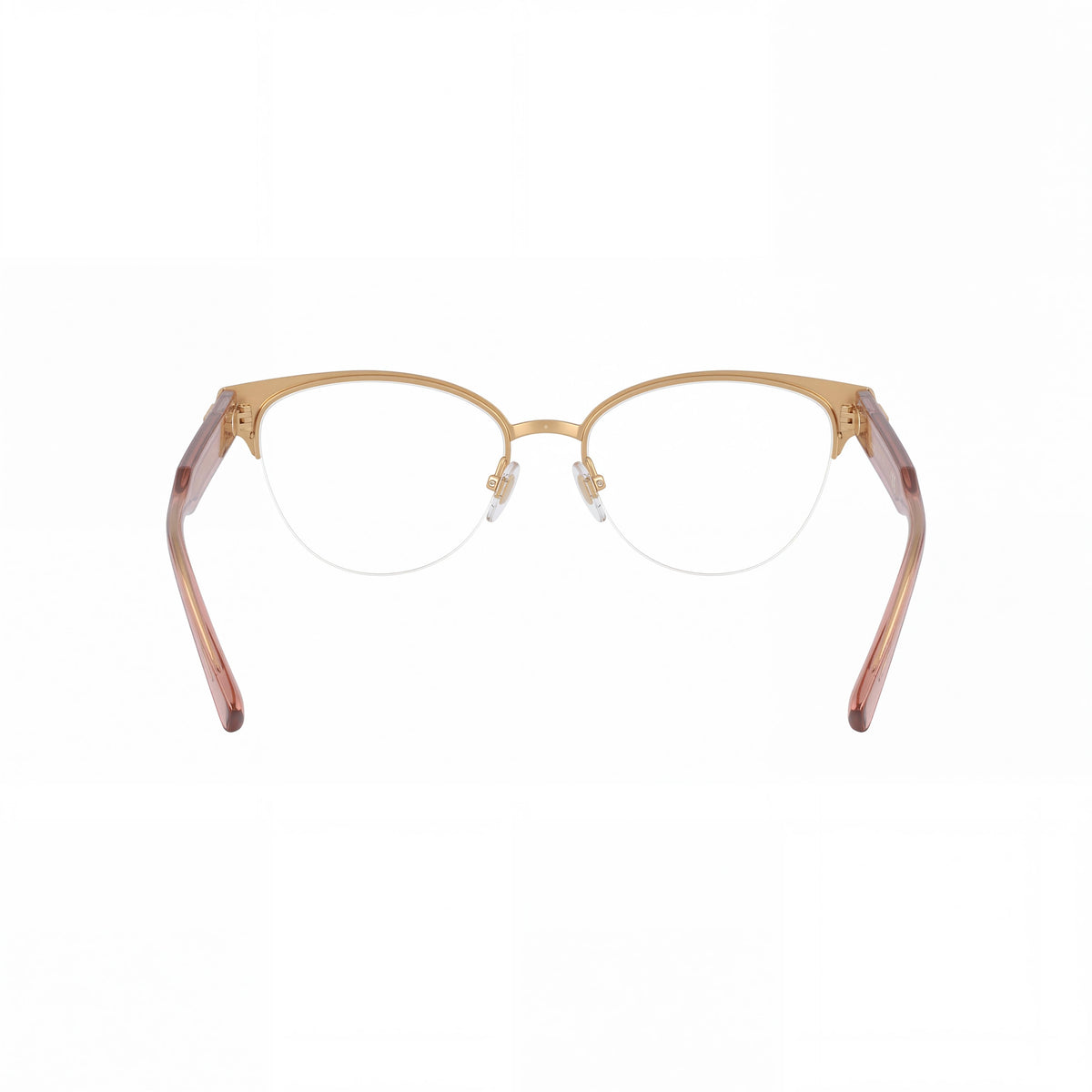 Gafas graduadas Versace VE 1265 color oro y oro rosa, forma ovalada para mujer, 53 mm, Photo 4