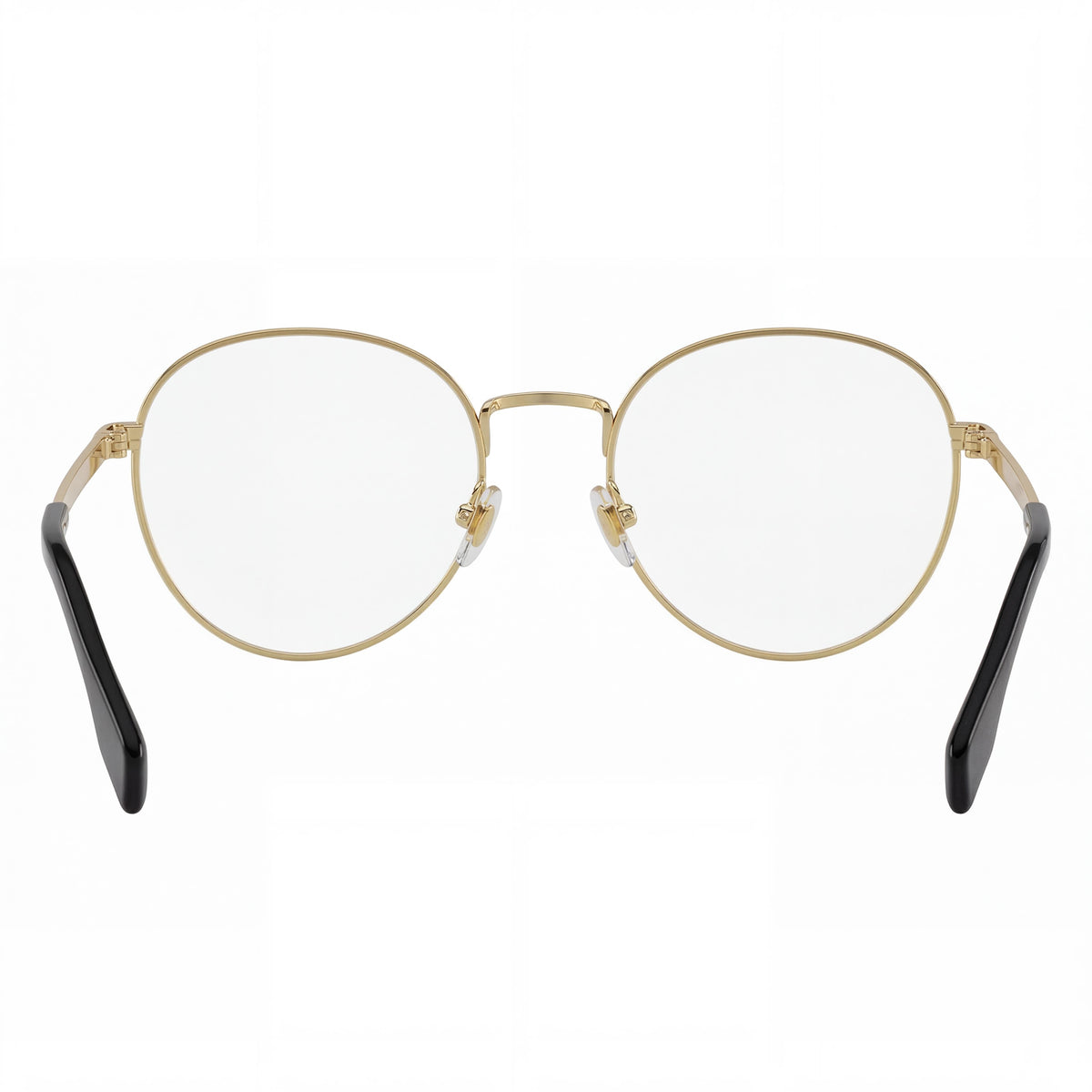 Gafas graduadas Versace Ve 1279 redondas doradas unisex, 53mm, Photo 3