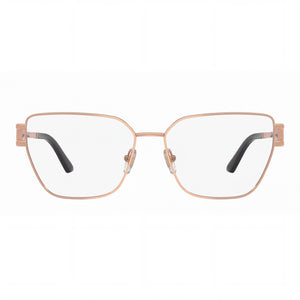 Versace VE 1301 Cat Eye Eyeglasses for Women — front view, Stainless Steel
